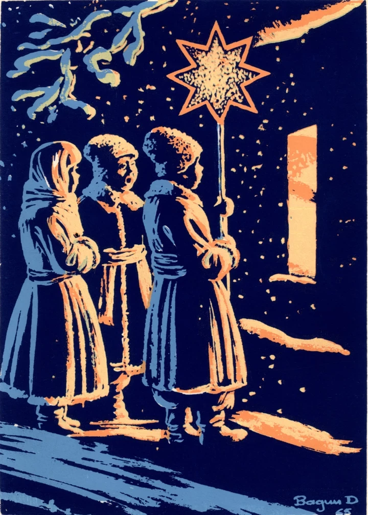 Світло проти темряви: різдвяні листівки української діаспори з 40-х по 70-ті13