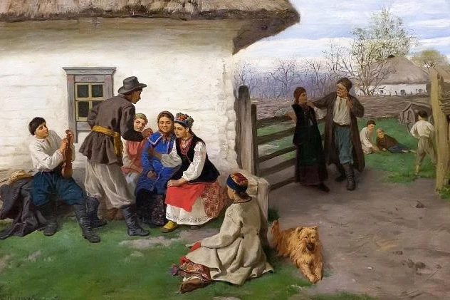 Костянтин Трутовський "Великдень в Україні", 18835
