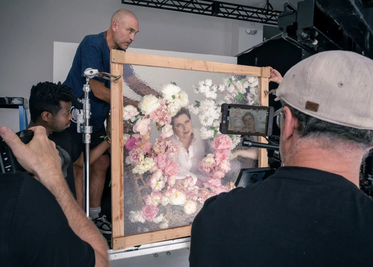 Тільда Свінтон, Гвендолін Крісті та Єва Герцигова на зніманнях календаря Pirelli 20261