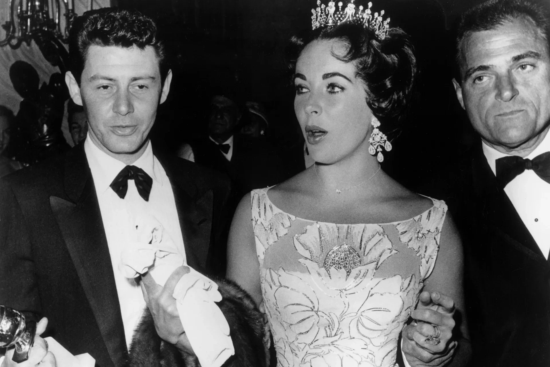 1958: Елізабет Тейлор з Едді Фішером та Мікі Тоддом1