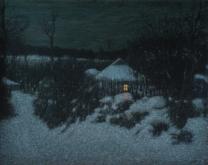 Зимова краса в роботах українських митців
8