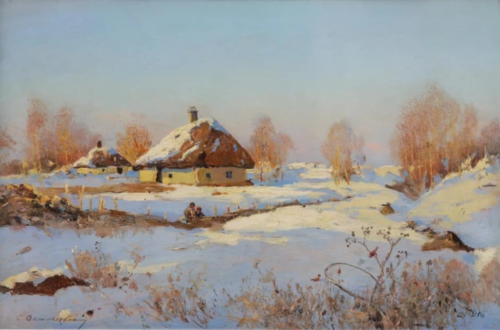 Зимова краса в роботах українських митців
2