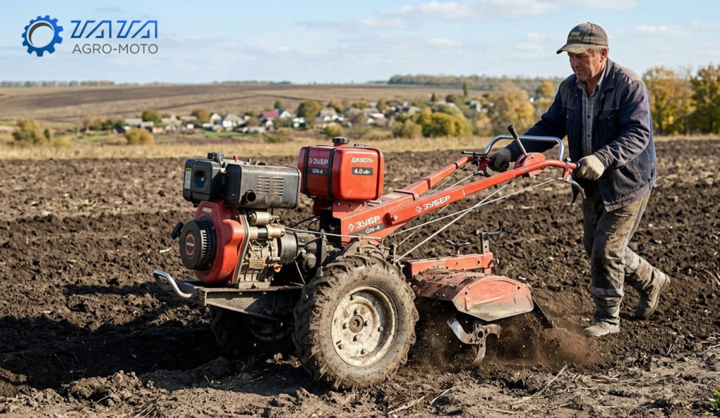 Современные мотоблоки дизельные – характеристики