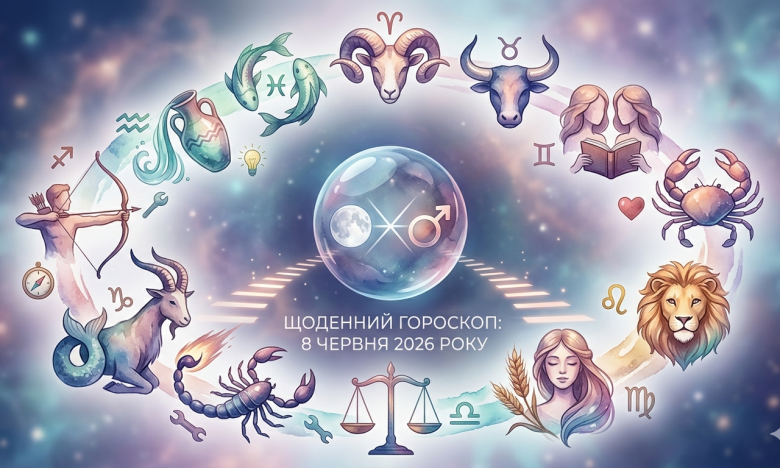 Гороскоп на сьогодні, 8 червня 2026 року — що чекає на ваш знак зодіаку, астропрогноз Гороскоп на сьогодні, 8 червня 2026 року — що чекає на ваш знак зодіаку, астропрогноз0