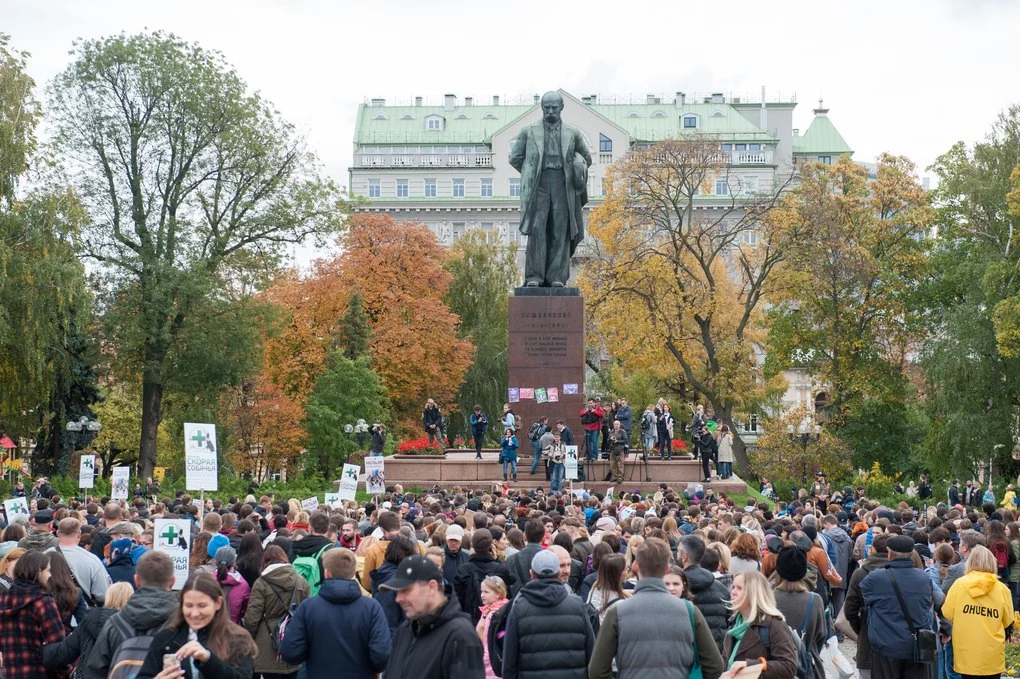 Пропозиція одружитися: учасники Маршу за права тварин у столиці України4