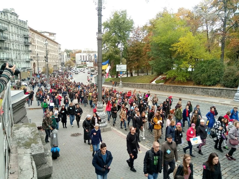 Пропозиція одружитися: учасники Маршу за права тварин у столиці України24