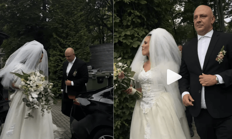 Каменських вразила появою у весільному вбранні: відео з Потапом у Юрмалі0