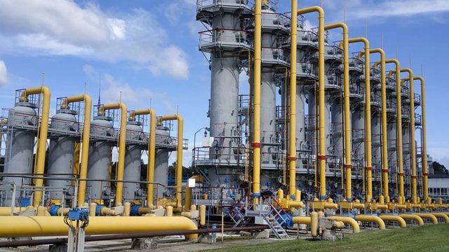 Україна запасла 14,3 мільярда кубометрів газу в підземних сховищах