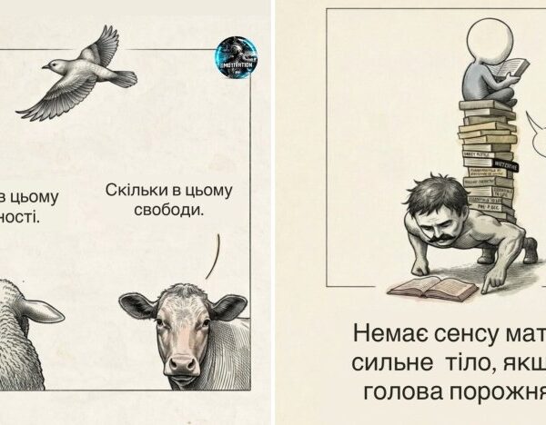 Ілюстрації, що розкривають очі на реальність