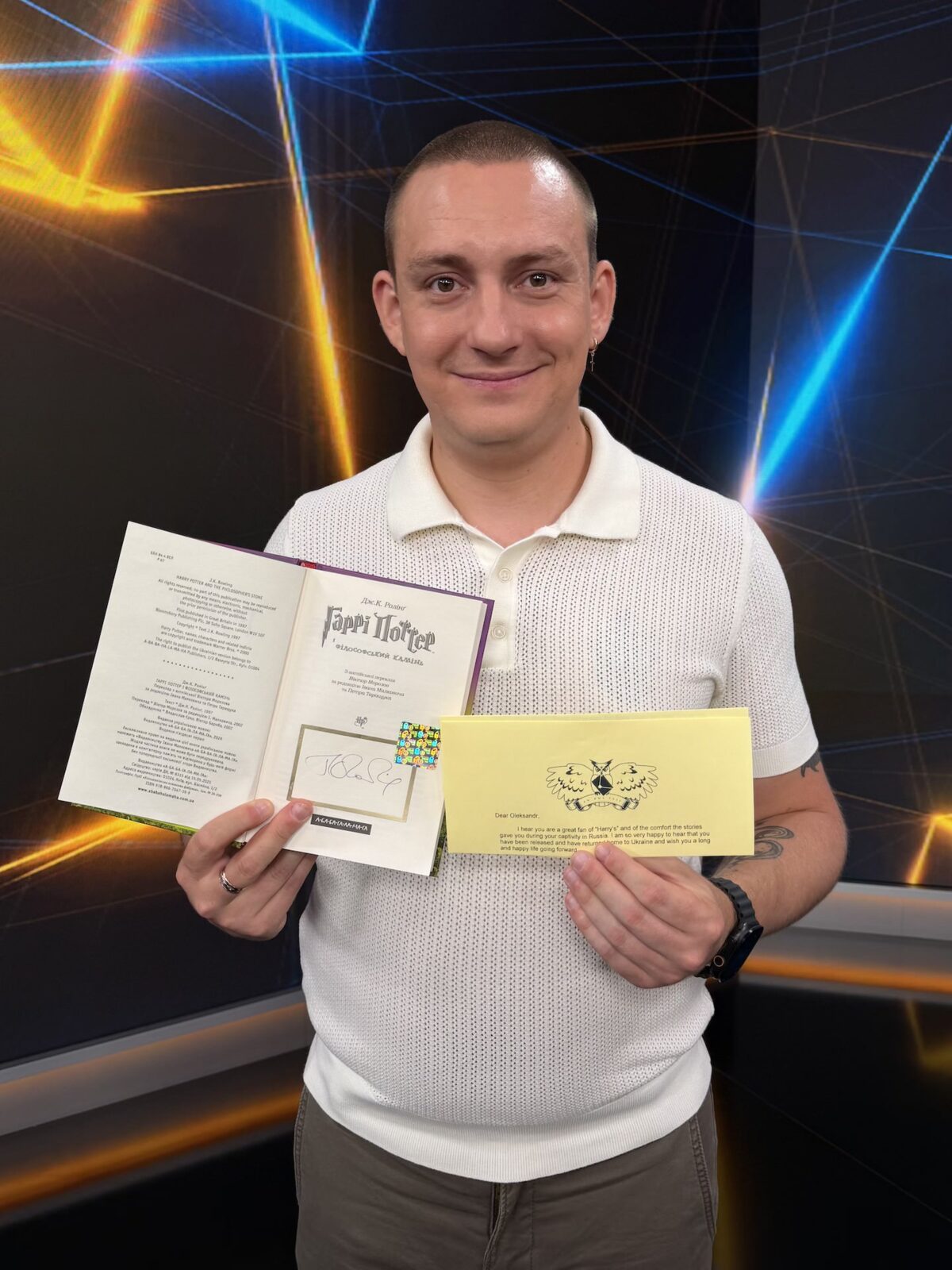 Джоан Ролінґ написала листа морпіху, який переповідав «Гаррі Поттера» у полоні2