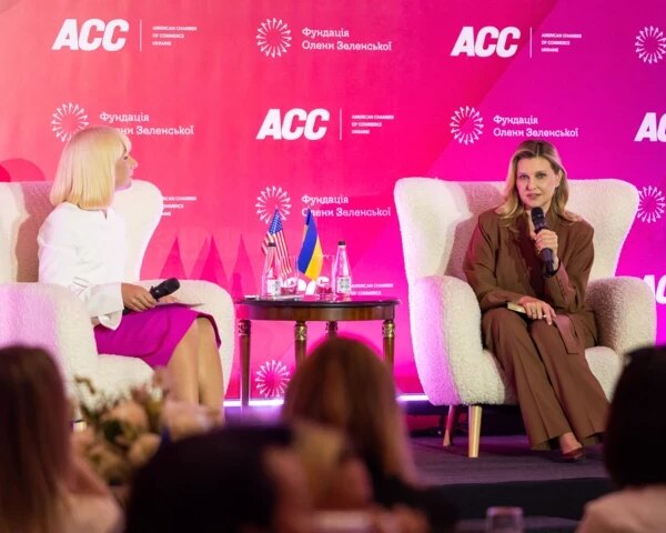 Зеленська наголосила на силі українців перед бізнесом